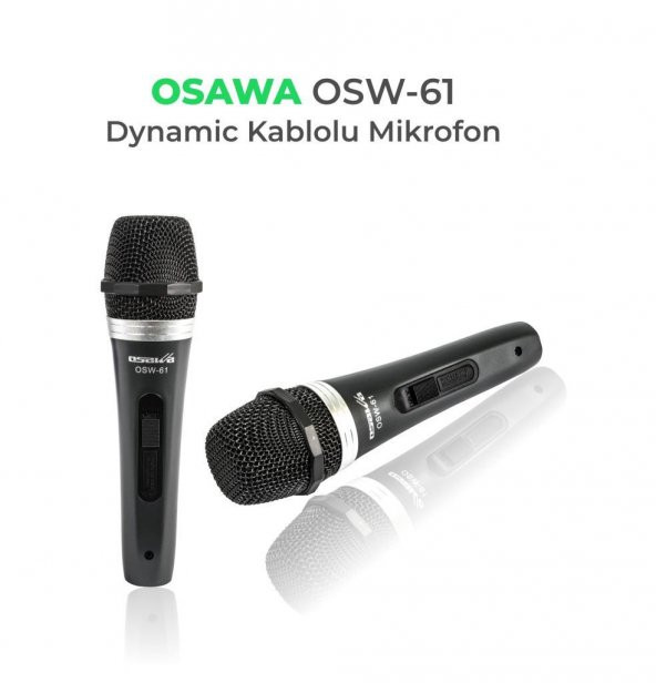 Osawa Osw-61 Kablolu El Mikrofonu Cami mikrofonu Ezan Mikrofonu ürün görseli 1