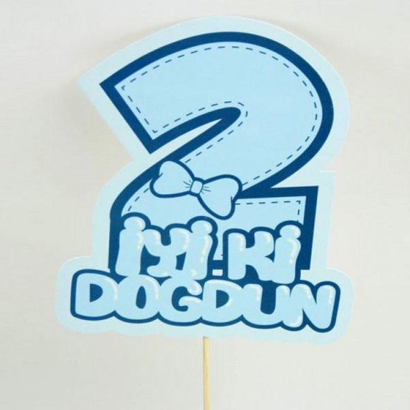 KONUŞMA BALONU 2 İYİKİ DOĞDUN ürün görseli 1