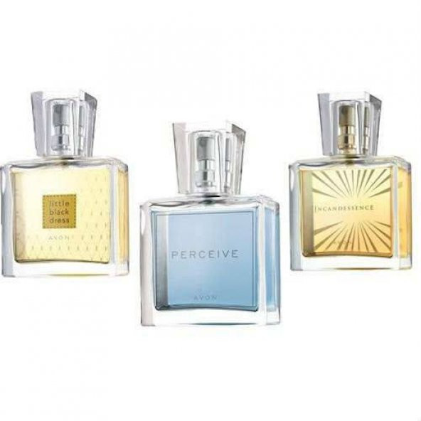 Avon Little Black Dress 30 Ml + Perceive Edp 30 Ml + İncandısence Edp 30 Ml Bayan Parfüm ürün görseli 1