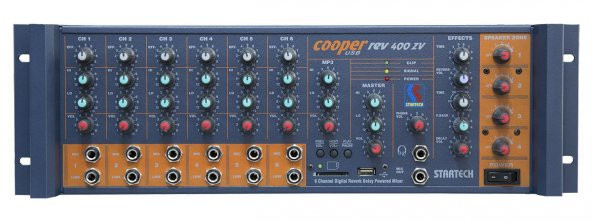 Startech Cooper Rev 400 ZV Cami Anfisi 4x100 Watt USB ürün görseli 1