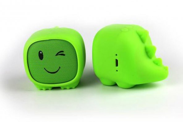Dino Yeşil Bluetooth Kablosuz Hoparlör - Havalı ürün görseli 1