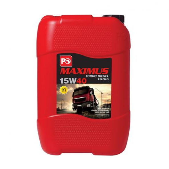 Petrol Ofisi Maximus Turbo Dizel Extra 15W 40 Motor Yağı 20 Litre ürün görseli 1