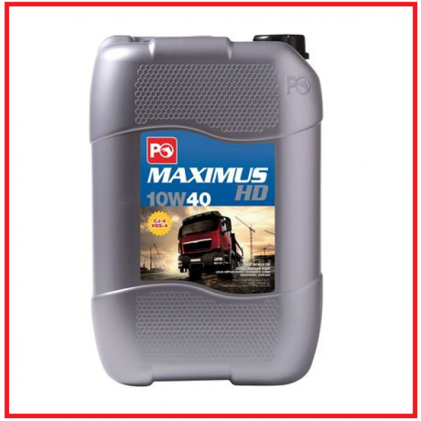 Petrol Ofisi Maximus HD 10W-40 Motor Yağı 20 Litre ürün görseli 1