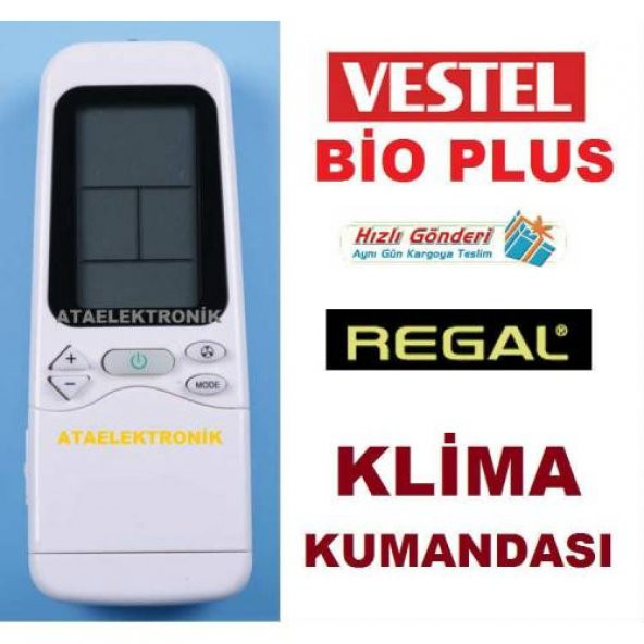 REGAL RAC SERİSİ İLE UYUMLU KLİMA KUMANDASI GOLD SERİSİ KALİTELİ ürün görseli 1