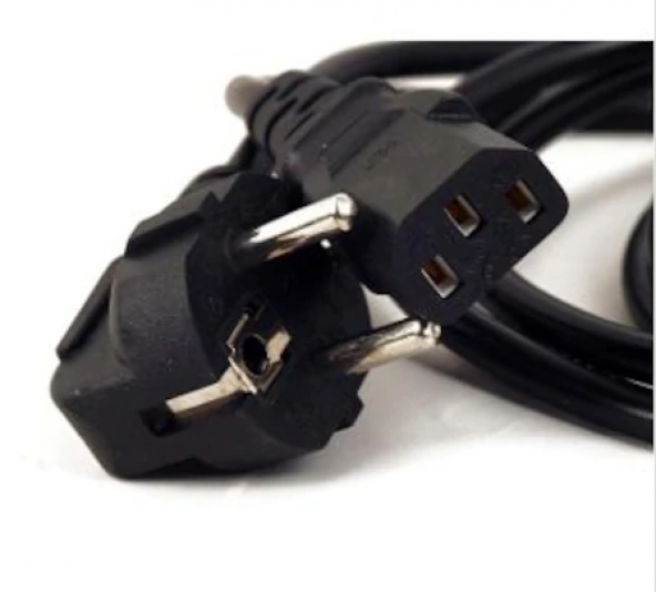 NCPLİNE ÜÇGEN BİLGİSAYAR KASA İÇİN ELEKTRİK GÜÇ POWER KABLOSU ürün görseli 1