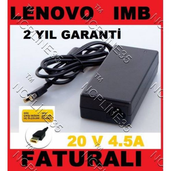 LENOVA İDEAPAD LAPTOP ADAPTÖR ŞARJ ALETİ ŞARZ ADAPTÖRÜ ürün görseli 1