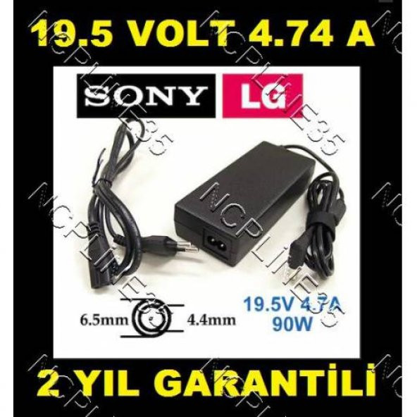 LG LAPTOP MİNİBOOK ŞARJ ALETİ ADAPTÖRÜ 19 VOLT 4,74A KALİTELİ ürün görseli 1