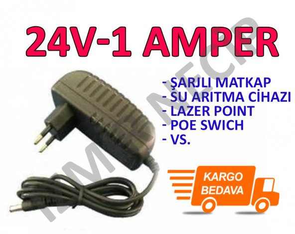 NCPLİNE ŞARJLI TORNAVİDA ALETİ ADAPTÖRÜ ŞARJ ADAPTÖRÜ 24 VOLT 1-1,5 AMPER ürün görseli 1