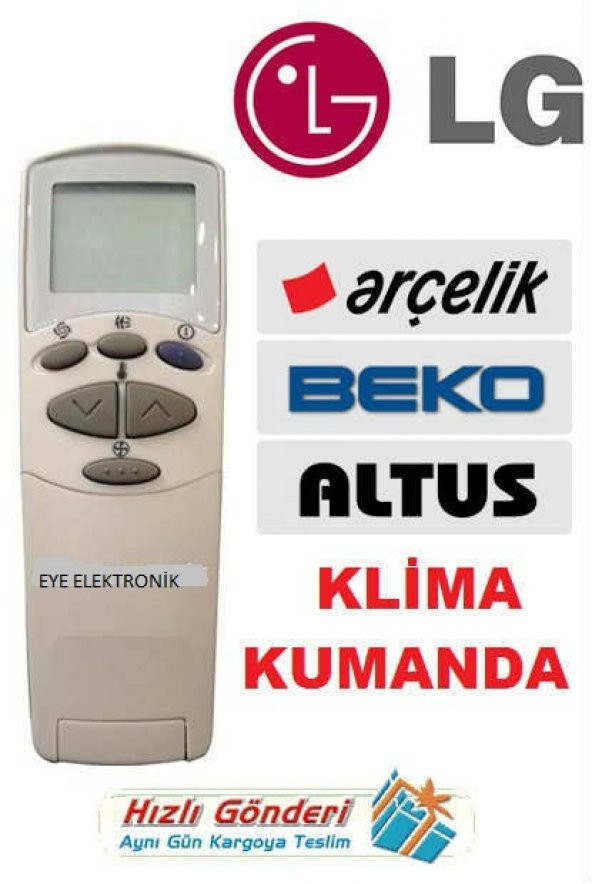 ARÇELİK LG BEKO KLİMA AKILLI KUMANDASI ürün görseli 1