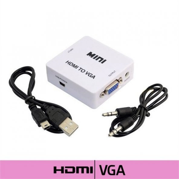NCPLİNE MÖNİTÖRÜ TV YAPMA APARATI HD TO VGA ürün görseli 1