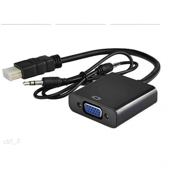 NCPLİNE HDMI VGA GÖRÜNTÜ AKTARMA KABLOSU SESLİ - Resim 2