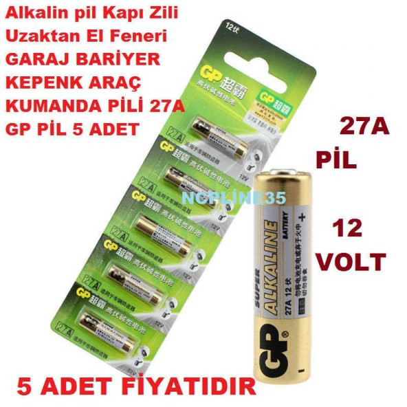 Alkaline Kapı Zili Uzaktan El Feneri-GARAJ BARİYER KEPENK ARAÇ KU ürün görseli 1