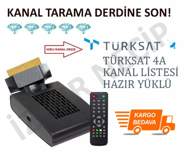 NCPLİNE MİNİ SCART SIKART SICART UYDU ALICI CİHAZI RECİEVER MİNİ GÖZ BÖCE ürün görseli 1