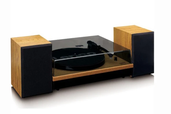 Lenco Ls-300Wd Ahşap Bluetoothlu Pikap Plak Çalar - Resim 2