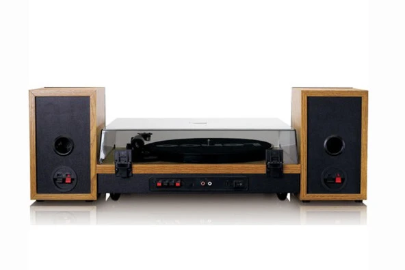 Lenco Ls-300Wd Ahşap Bluetoothlu Pikap Plak Çalar - Resim 3