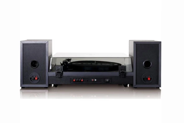 Lenco LS-300BK Siyah Bluetoothlu Pikap Plak Çalar - Resim 2