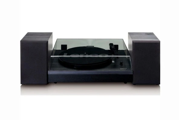 Lenco LS-300BK Siyah Bluetoothlu Pikap Plak Çalar - Resim 6