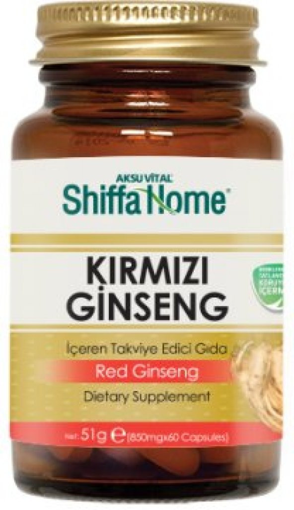 Kırmızı Ginseng 60 Kapsül ürün görseli 1