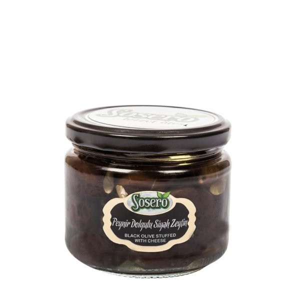 Sosero Peynir Dolgulu Siyah Zeytin 290 g ℮ ürün görseli 1