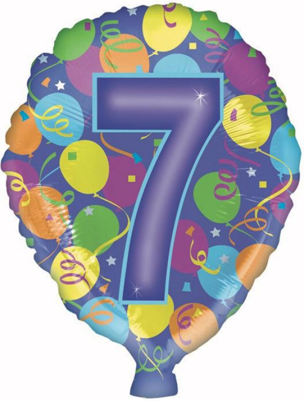 FOLYO BALON RAKAM 7 BALONLU 18 ürün görseli 1