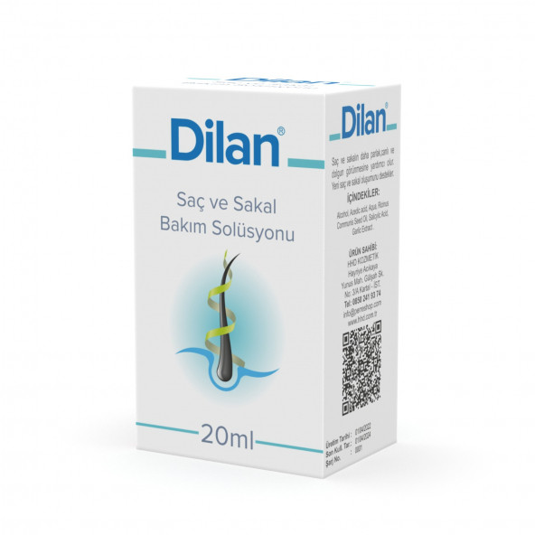 Dilan Saç Kıran  Sakal Kıran Saç Besleyici Solusyon 20 ML ürün görseli 1