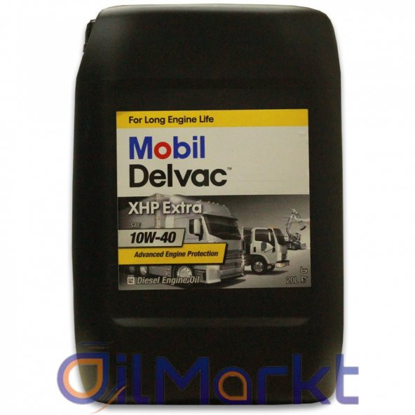 Mobil Delvac Xhp Extra 10W-40 20 Lt Dizel Motor Yağı ürün görseli 1