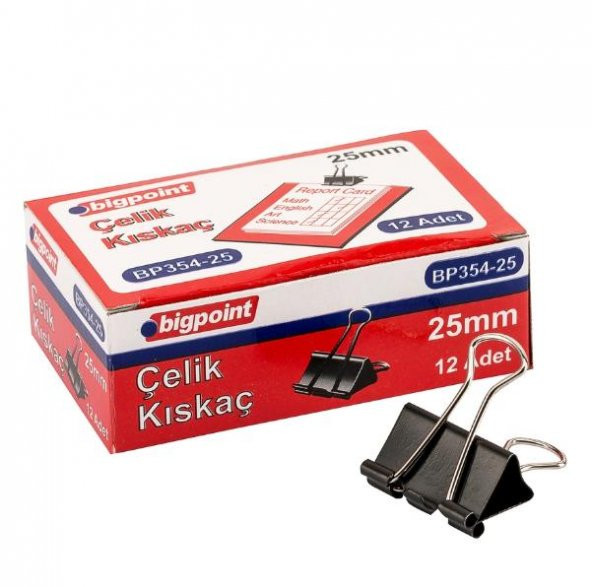 BIGPOINT CELIK KISKAC 25mm.12 LI KUTU (BP354-25) ürün görseli 1