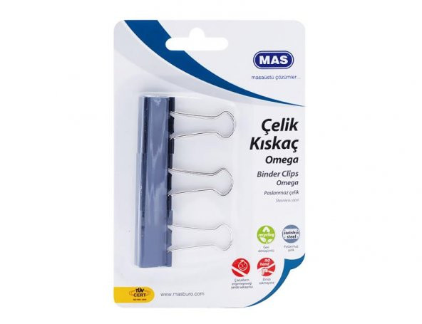 MAS KISKAC OMEGA CELIK 32mm 3 LU BLISTER (931) ürün görseli 1