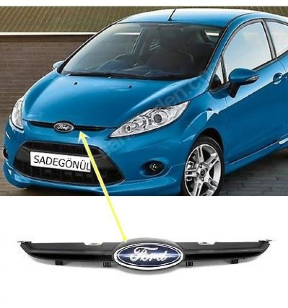Ford Fiesta Ön Panjur Siyah 2009-2012 FORD ARMALI ürün görseli 1