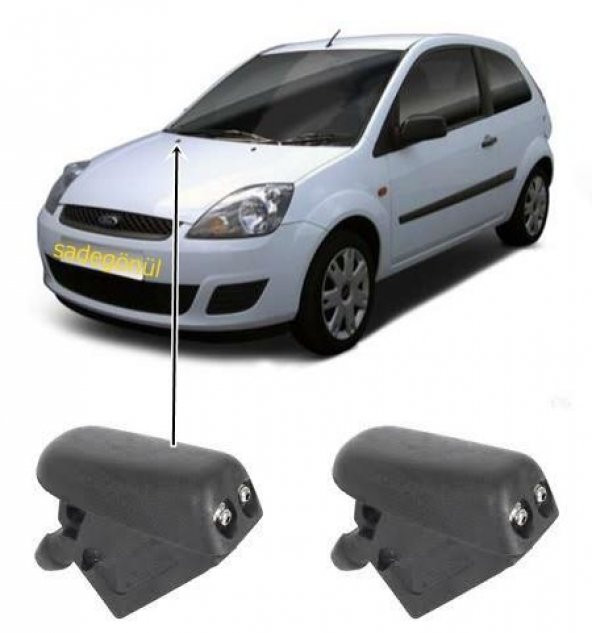 CAM SU FISKIYE MEMESİ 2003-2018 FORD FİESTA 2 ADET ürün görseli 1