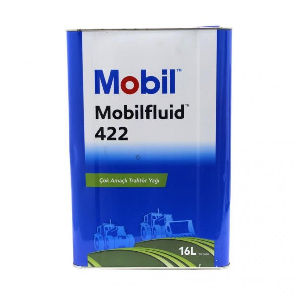 Mobil Mobilfluid 422 16 Lt Yüksek Performanslı Traktör Yağı ürün görseli 1