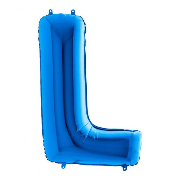 FOLYO BALON L HARF MAVİ 102CM (DÜ 50TL) - Resim 2