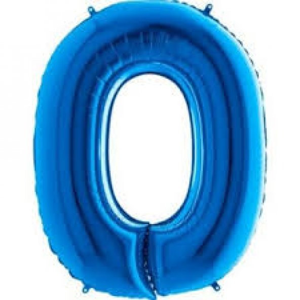 FOLYO BALON O HARF MAVİ 102CM (DÜ 50TL) - Resim 2