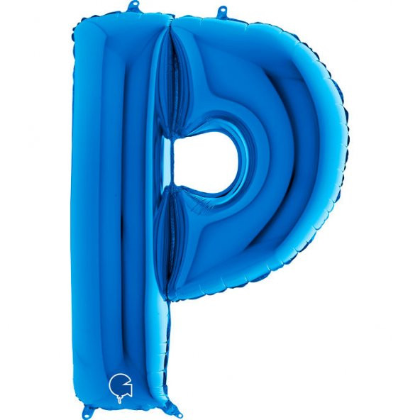 FOLYO BALON P HARF MAVİ 102CM (DÜ 50TL) - Resim 2