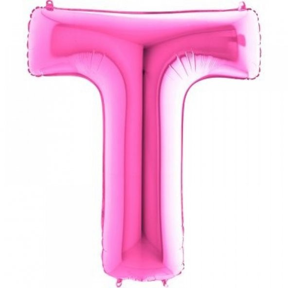 FOLYO BALON T HARF FUŞYA 102CM (DÜ 50TL) ürün görseli 1
