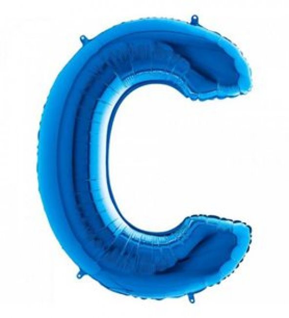 FOLYO BALON C HARF MAVİ 102CM (DÜ 50TL) ürün görseli 1