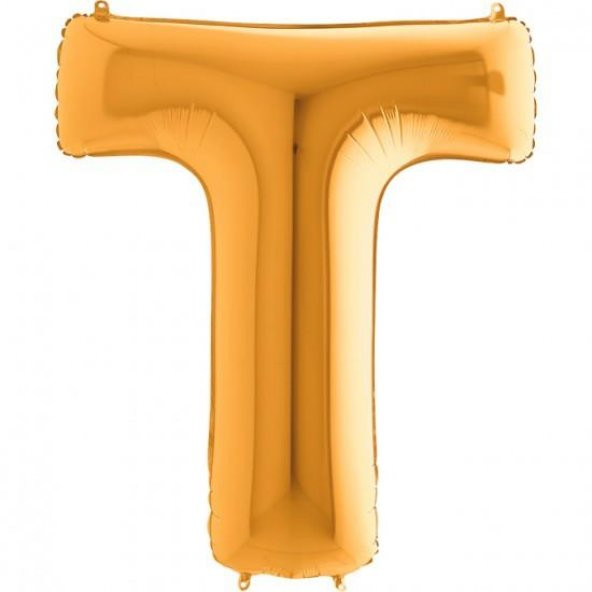 FOLYO BALON T HARF GOLD 102CM (DÜ 50) ürün görseli 1