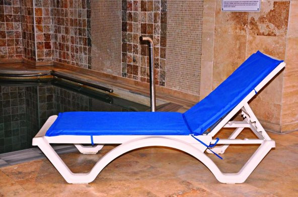 PUFUMO ŞEZLONG MİNDERİ MAVİ ürün görseli 1