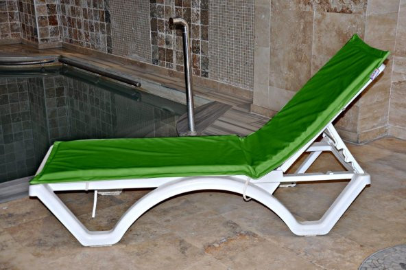 PUFUMO ŞEZLONG MİNDERİ YEŞİL ürün görseli 1
