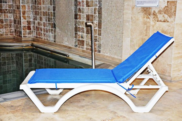 PUFUMO ŞEZLONG MİNDERİ TURKUAZ ürün görseli 1