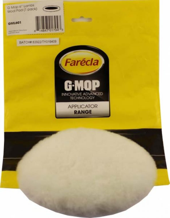 Farecla Beyaz Pasta Keçesi 200mm / GML801 ürün görseli 1