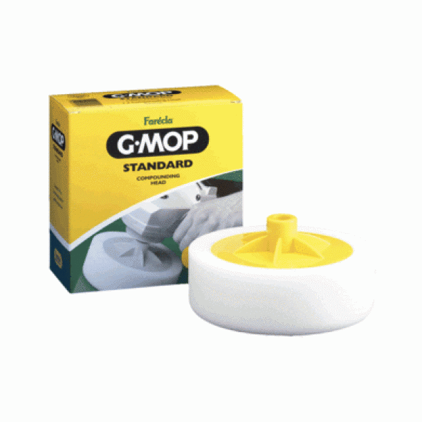 Farecla G-Mop Aplikatörlü Beyaz Pasta Süngeri 150 mm / 14 mm ürün görseli 1