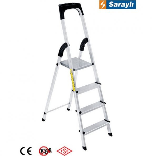 Saraylı Alüminyum Merdiven 3+1 4lü ürün görseli 1