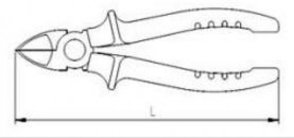 İzeltaş Yan Keski 160mm - Resim 2