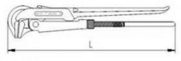 İzeltaş Maşalı Boru Anahtarı 690mm - Resim 2