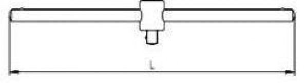 İzeltaş 1/2 T Kol 250mm - Resim 2
