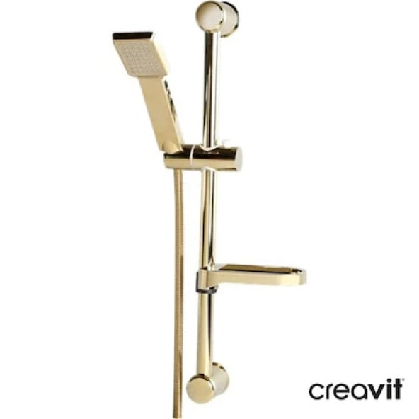 CREAVİT SH411G SÜRGÜLÜ ALTIN DUŞ SETİ GOLD / ÜCRETSİZ KARGO ürün görseli 1