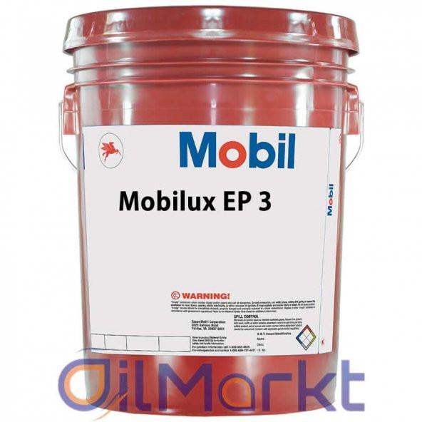 Mobil Mobilux EP 3 18 Kg Genel Amaçlı Endüstriyel Gres ürün görseli 1