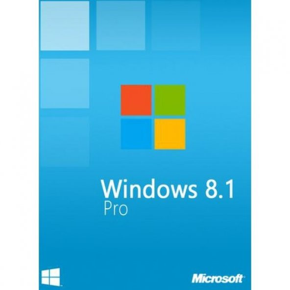 Microsoft Windows 8.1 Pro Oem 64 Bit Türkçe İşletim Sistemi DVD (FQC-06949) Lisans ürün görseli 1