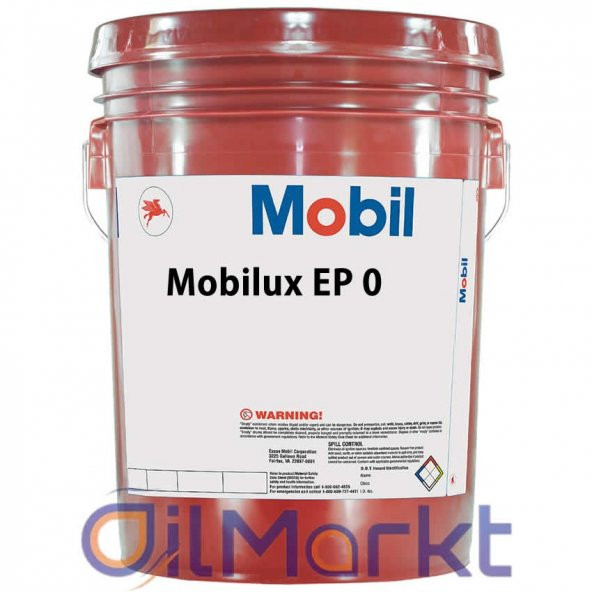 Mobil Mobilux EP 0 - 18 Kg Yüksek Performanslı Gres ürün görseli 1
